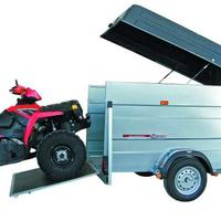 Carrello Cresci  PT6F furgonato con rampa