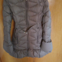 Piumino donna beige
