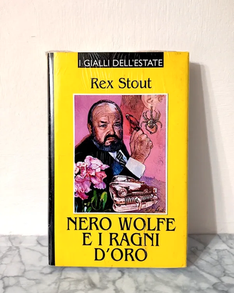 Libro Nero Wolfe e i ragni d'oro Rex Stout