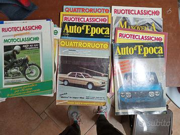 LOTTO RIVISTE QUATTRORUOTE -RUOTE CLASSICHE ECC