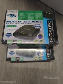 2 modem Jet Adsl con filtro incluso