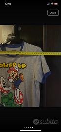 Maglietta bambino, Super Mario, taglia 10 anni