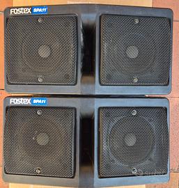 FOSTEX SPA11 coppia casse attive 100W revisionate