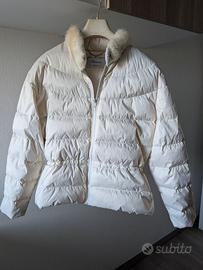 Piumino d'oca avorio Anna Molinari Blumarine