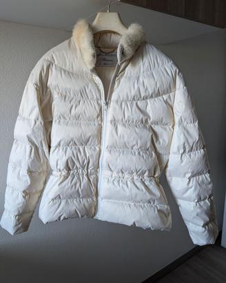Piumino d'oca avorio Anna Molinari Blumarine