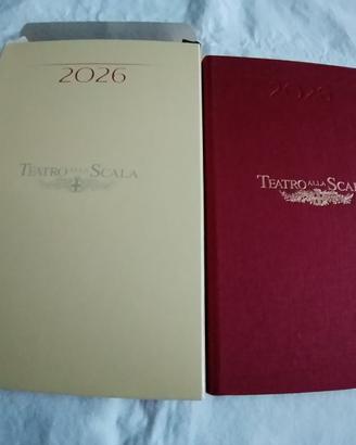 Agenda annuale 2026 Teatro alla Scala