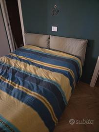 Letto malm Ikea con cassettone 140x200 compreso di