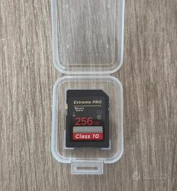 Scheda di memoria sandisk 256gb
