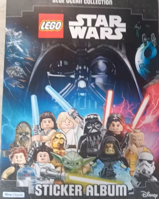 LEGO Star Wars Sticker Album Blue Ocean Collezioni