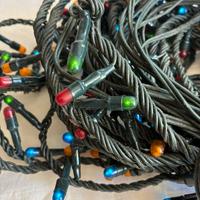 1/serie di Luci vintage natale 7 metri