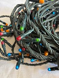 1/serie di Luci vintage natale 7 metri