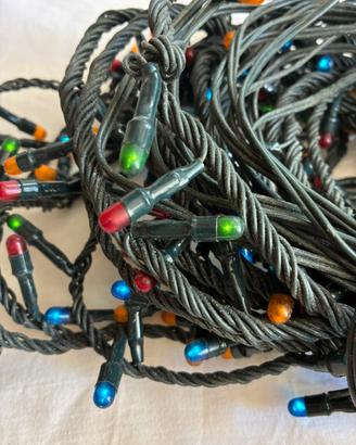 1/serie di Luci vintage natale 7 metri