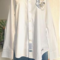 Camicia La Martina "Royal Madras" Bianco  Taglia L