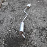 parabrezza e scarico completo punto 1 serie 