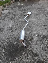 parabrezza e scarico completo punto 1 serie 