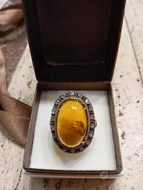 Anello Ambra del Simeto