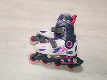 Pattini Bambina Oxelo Play 5 regolabili 28-30