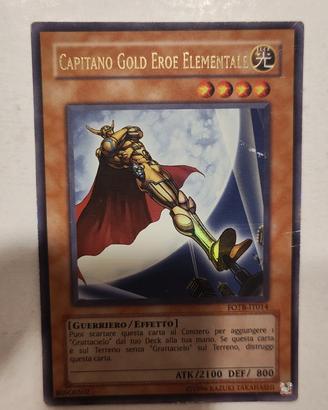 capitano gold eroe elementale - Yu gi oh!