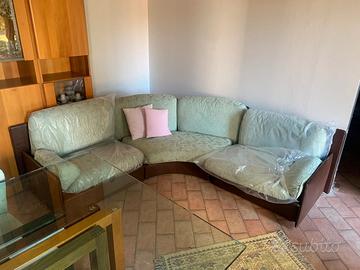 Divano angolare vintage