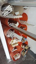 COPRIFILI E BARRE IN PVC COLORATO O COLOR LEGNO