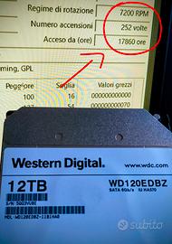 Hard disk 12TB