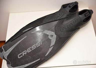 Pinne Snorkeling Cressi Pluma FINS Black/Silver 43