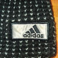 Sciarpa vintage Adidas blu e bianca