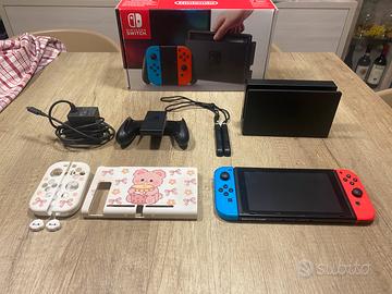 Nintendo switch completa con accessori e scatola