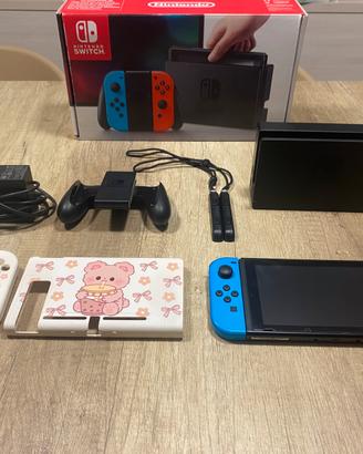 Nintendo switch completa con accessori e scatola