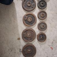 Disch in ghisa 4 x 2.5 kg F.28mm 4 x 1 kg F.25mm