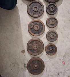 Disch in ghisa 4 x 2.5 kg F.28mm 4 x 1 kg F.25mm