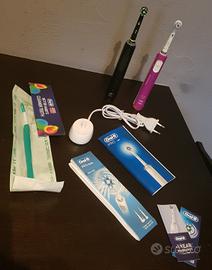 2 spazzolini elettrici Oral-B Pro