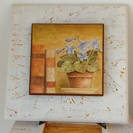 Quadri con stampe su legno