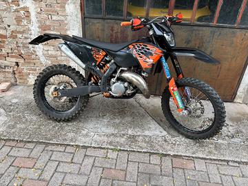 Ktm exc 125 2t targato