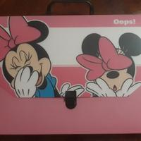 Valigetta porta progetti album minnie bambina