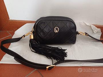 Borsetta elegante in pelle-Made in Italy- ST. John