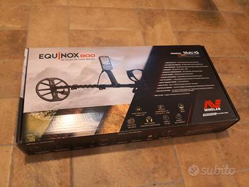 minelab equinox 900 con 3 piastre  6" 11" 15"