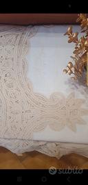 🌺I Maestri del ricamo Antico Copriletto matrimoni