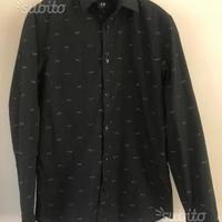 Camicia manica lunga hm medium skate indie nerd