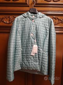 Giubbino donna azzurro Gocce di Elena