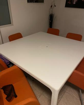 Tavolo quadrato 140x140 bianco