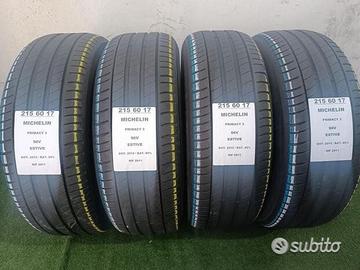 4 gomme 215 60 17 MICHELIN RIF2811