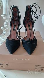Scarpe pump in camoscio Albano
