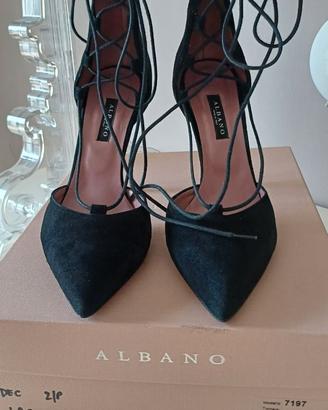 Scarpe pump in camoscio Albano