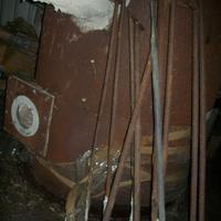 Forno a crogiolo per fonderia crogiolo mai usato..