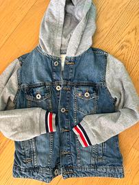 Giubbino OVS Kids bambino in jeans con cappuccio