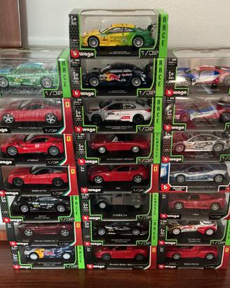 22 modelli Bburago scala 1/32 NUOVI