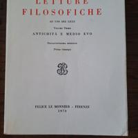 Paolo Lamanna Letture filosofoche libro 1976
