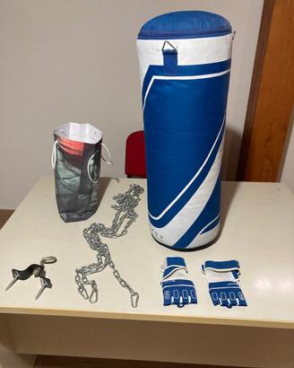 PESI, Sacco Box , catene e gancio, PALLA, ATTREZZO