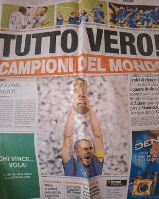 Gazzetta dello sport - Italia campione del mondo 2